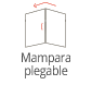 mampara plegable