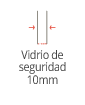 vidrio 10mm